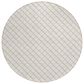 Dalyn Rug Company York 10" Round Ivory Indoor/Outdoor Area Rug, , large