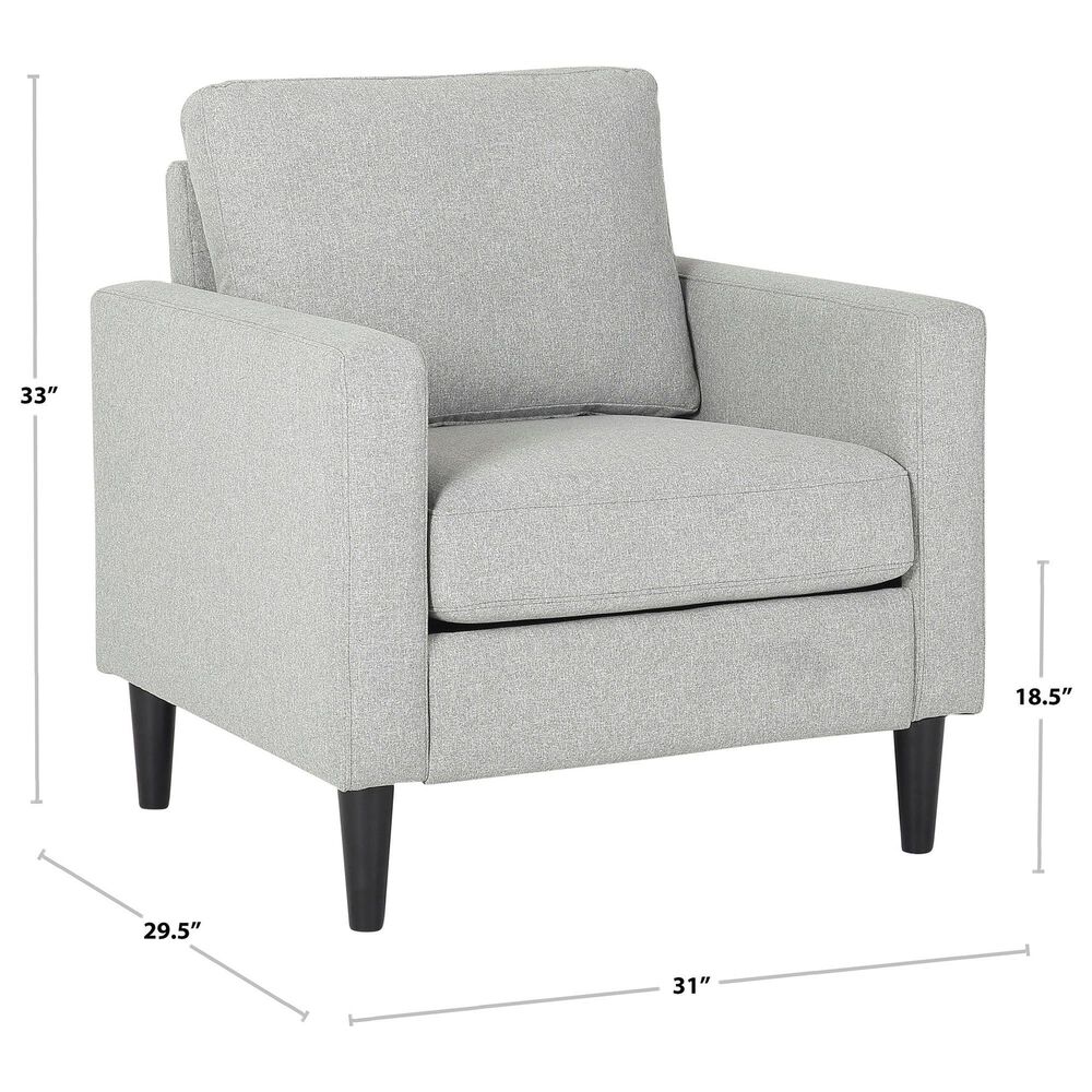 Lumisource Wendy Accent Chair in Grey, , large