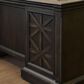 Wycliff Bay Kingston Executive Desk in Dark Chocolate, , large