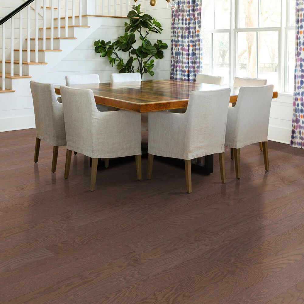 Shaw Albright Flax Seed LG Oak 5&quot; Engineered Hardwood, , large