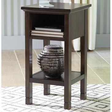 Signature Design by Ashley Marnville Accent Table in Dark Brown, , large