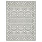 Oriental Weavers Montecito Floral 2"3" x 7"6" Gray Runner, , large