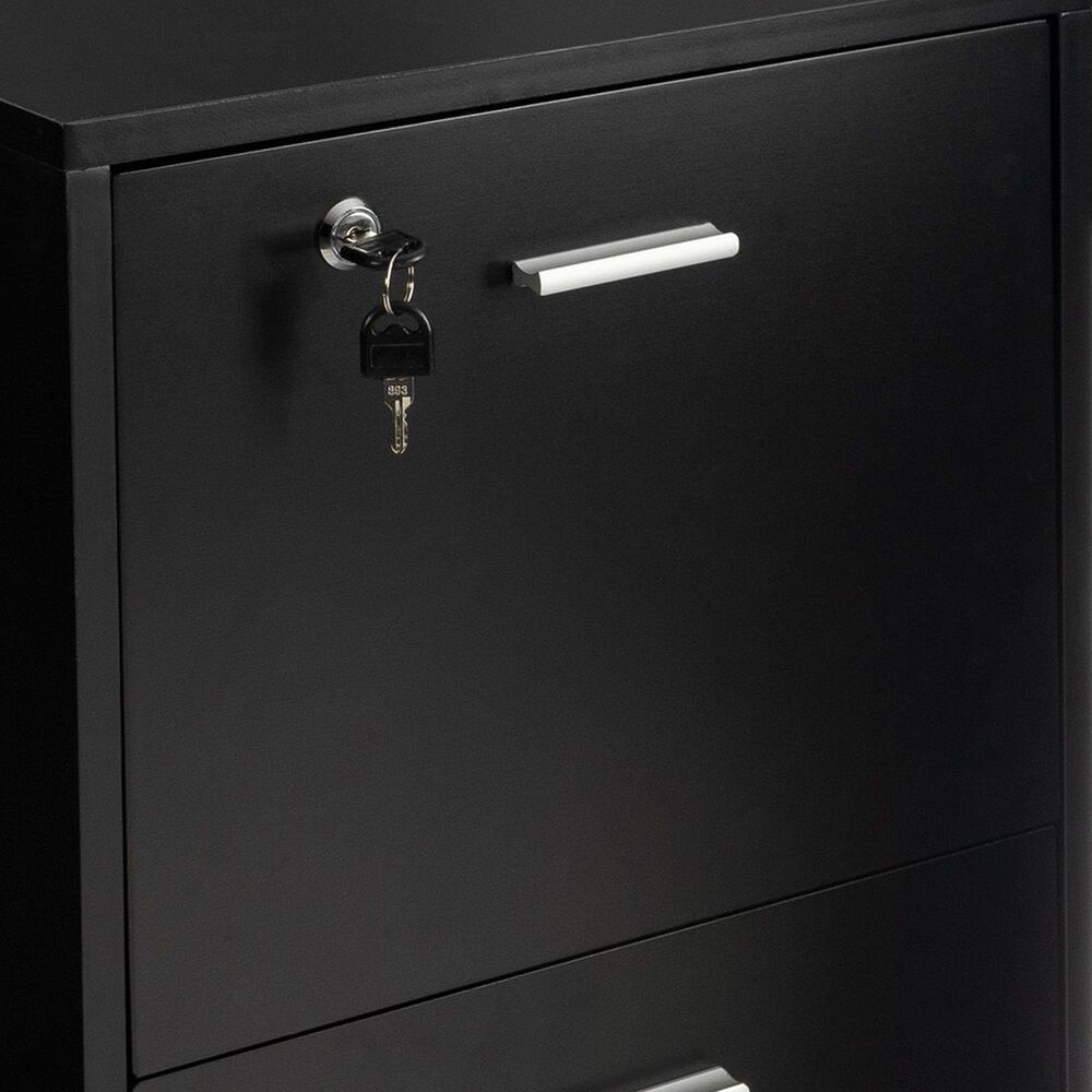 Timberlake Mobile File Cabinet in Black, , large