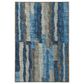 Dalyn Rug Company Brisbane Geometric 1"8" x 2"6" Navy Area Rug, , large