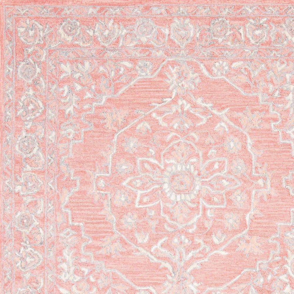 Safavieh Micro-Loop Oriental 11&#39; x 15&#39; Pink and Ivory Area Rug, , large