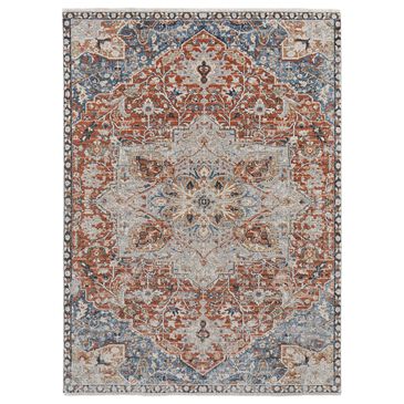 Feizy Rugs Kaia 5" x 7"9" Red and Blue Area Rug, , large