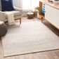 Surya Monaco MOC-2306 4"3" x 6" Silver Gray and Cream Area Rug, , large