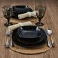 Lifetime Brands Stella 12-Piece Dinnerware Set in Black, , large