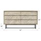 Blue River Peridot 6 Drawer Dresser in Natural Acacia Wood, , large