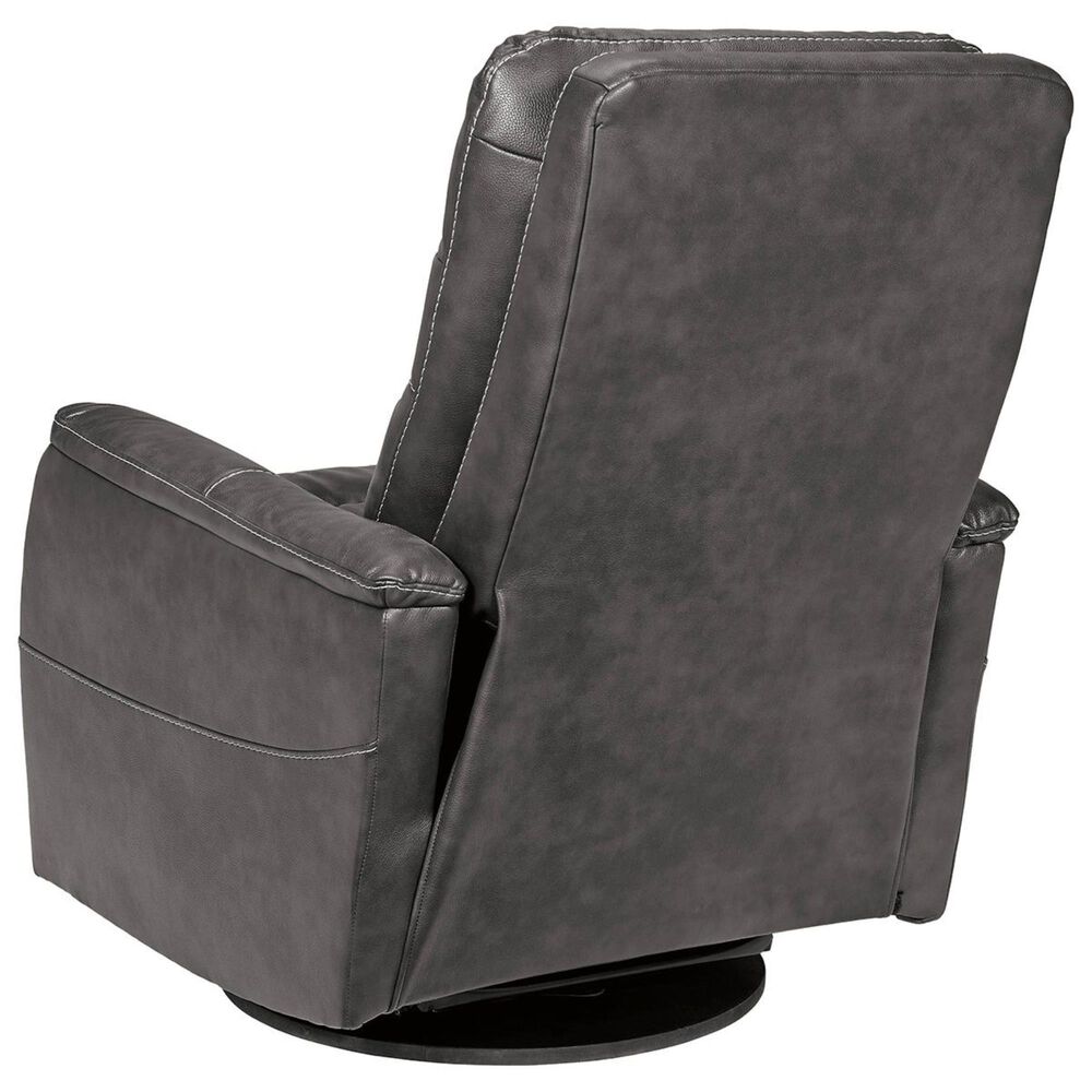 Signature Design by Ashley Riptyme Manual Swivel Glider Recliner in Quarry, , large