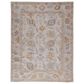 Feizy Rugs Wendover Southwestern 9" x 12" Silver Area Rug, , large