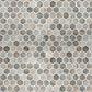 MS International Stonella Gray 2" x 2" Hexagon on 12" x 12" Glass Mosaic Sheet, , large