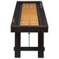 Mayberry Hill Titus Shuffleboard Table in Brown and Black, , large