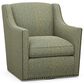 Lexington Furniture Silverado Hayward Swivel Chair in Green and Tan, , large