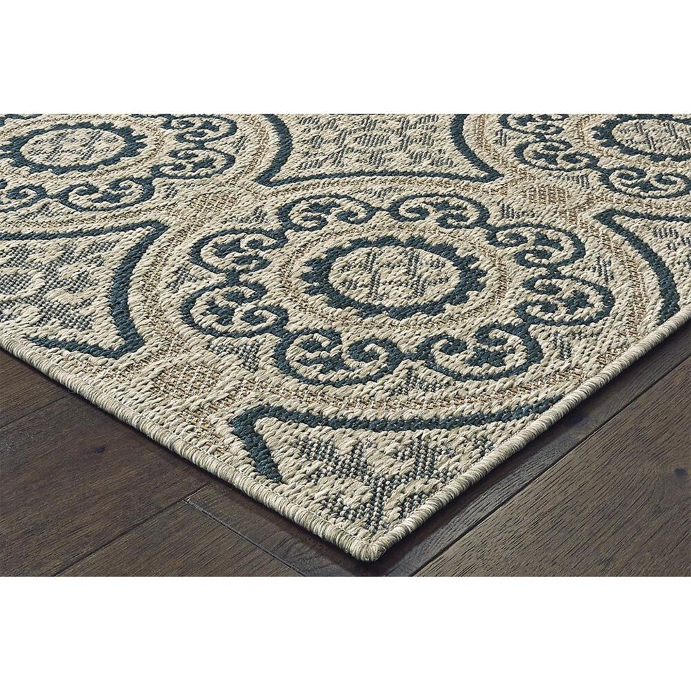 Oriental Weavers Latitude 609X 6&#39;7&quot; x 9&#39;2&quot; Grey Area Rug, , large