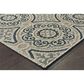 Oriental Weavers Latitude 609X 6"7" x 9"2" Grey Area Rug, , large