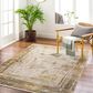 Surya Solar 10" x 14" Ivory, Wheat, Tan, Brown, Blush, Dark Brown and Mustard Area Rug, , large