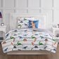 Pem America My World Dino Tracks 3-Piece Twin Quilt Set, , large