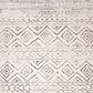 Safavieh Tulum TUL267A 2" x 21" Ivory and Grey Runner, , large