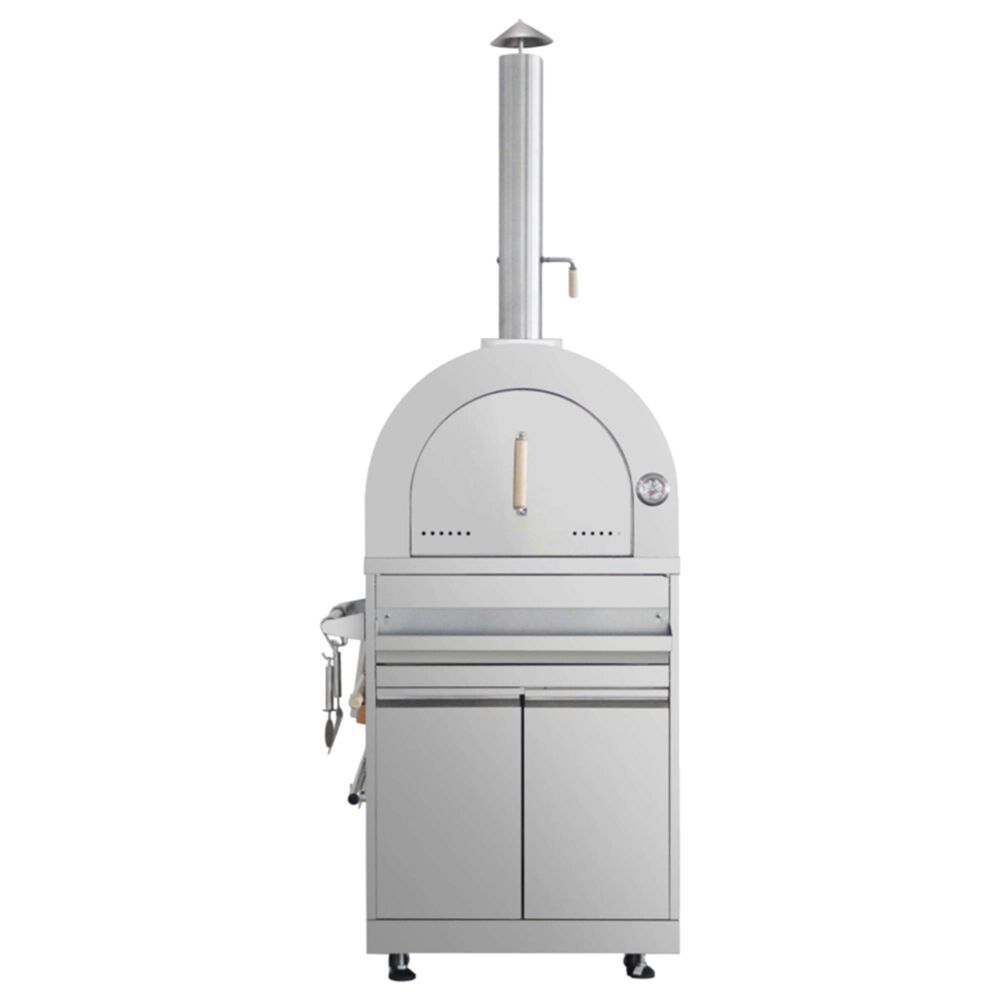 Thor Kitchen Pizza Oven with Cabinet In Stainless Steel, , large