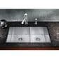 Blanco Precision 33" R0 1-3/4 Double Bowl Kitchen Sink in Satin Polished, , large