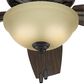 Hunter Newsome Low Profile 52" Ceiling Fan with Lights in Premier Bronze, , large