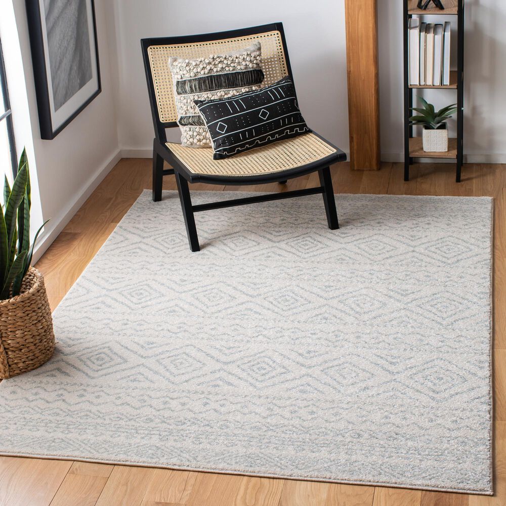 Safavieh Tulum TUL267 6&#39; x 9&#39; Ivory and Light Grey Area Rug, , large