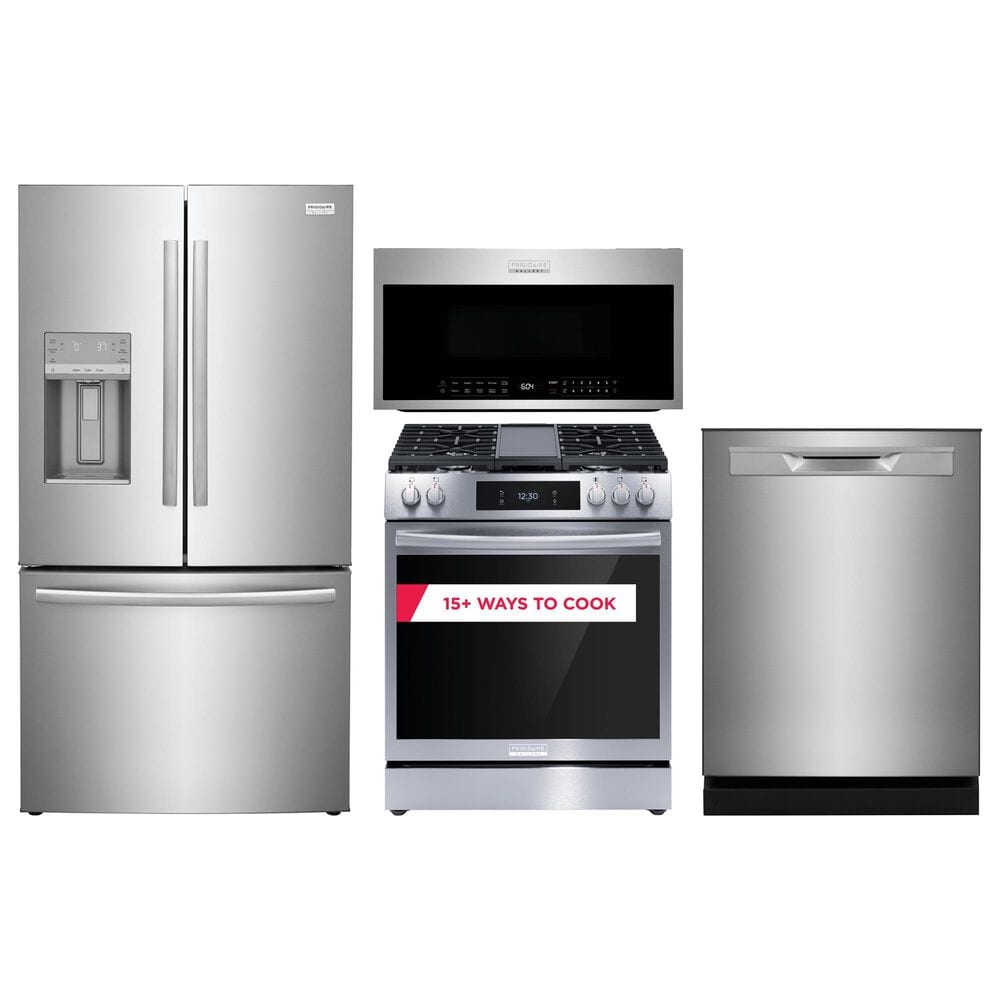 Frigidaire 4 Piece Kitchen Package in Stainless Steel, , large