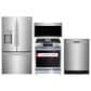 Frigidaire 4 Piece Kitchen Package in Stainless Steel, , large