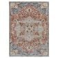 Feizy Rugs Kaia 3" x 10" Red and Blue Runner, , large