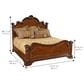 Vantage Old World King Estate Panel Bed in Medium Cherry, , large