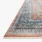 Magnolia Home Elise ELI-01 2"8" x 4" Coral and Blue Area Rug, , large