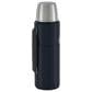 Thermos Stainless King 40 Oz. Beverage Bottle in Stainless Steel and Midnight Blue, , large