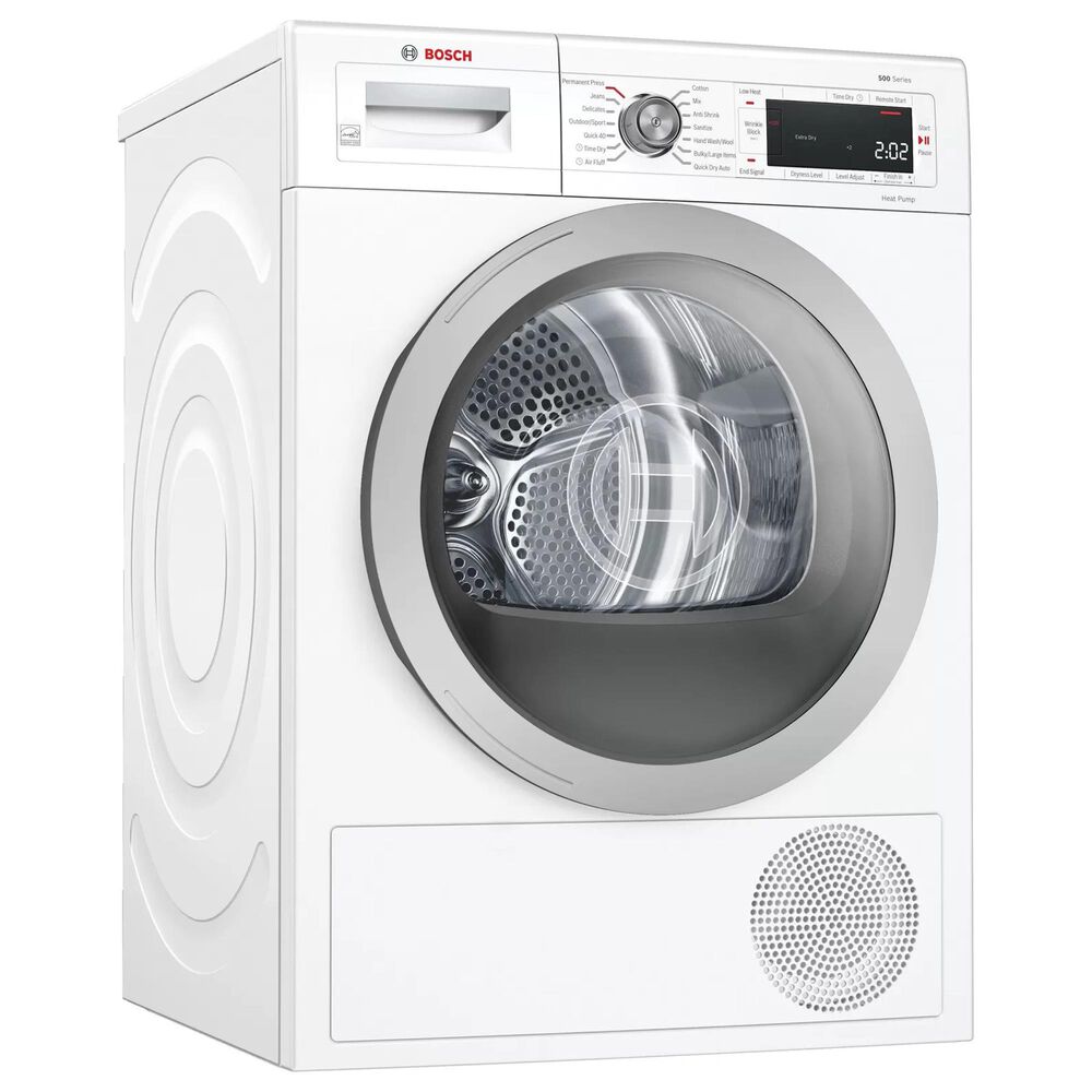 Bosch 500 Series 24&quot; Heat Pump Dryer in White, , large