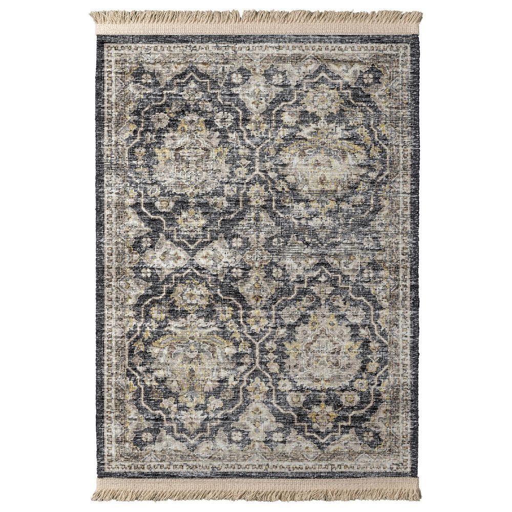 Dalyn Rug Company Marbella 1"8" x 2"6" Charcoal Area Rug, , large