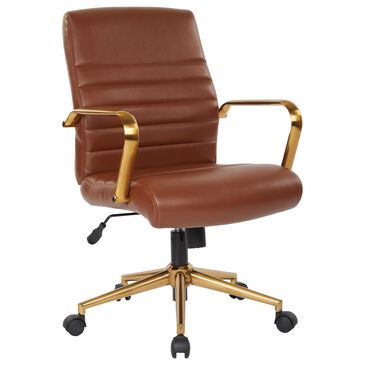 OSP Home FL Series Office Chair in Saddle, , large