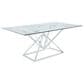 Pacific Landing Beaufort Dining Table in Silver, , large