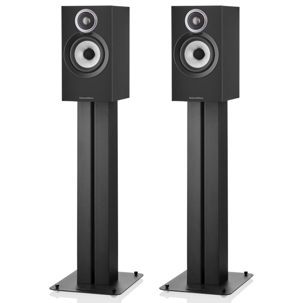 Bowers and Wilkins 600 Series 607 S3 2-Way Stand-mount Loudspeaker Pair in Black, , large