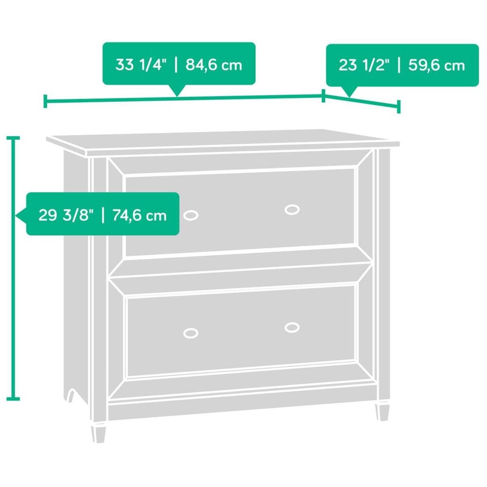 Sauder Edge Water Lateral File in Chalked Chestnut, , large