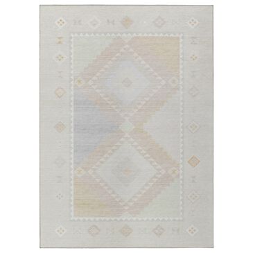 Dalyn Rug Company Phoenix Bohemian 2"3" x 7"6" Ivory Indoor/Outdoor Runner, , large