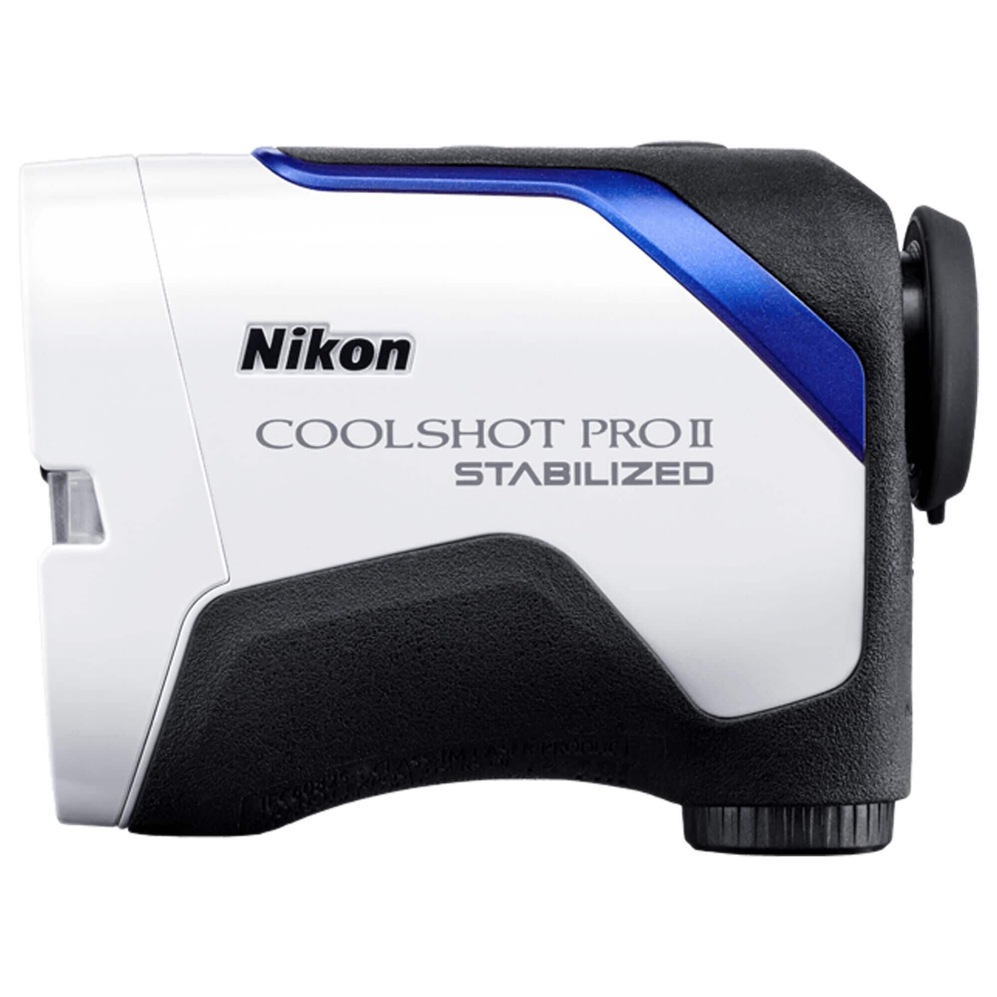 Nikon 6 x 21 CoolShot Pro II Stabilized Laser Rangefinder in White