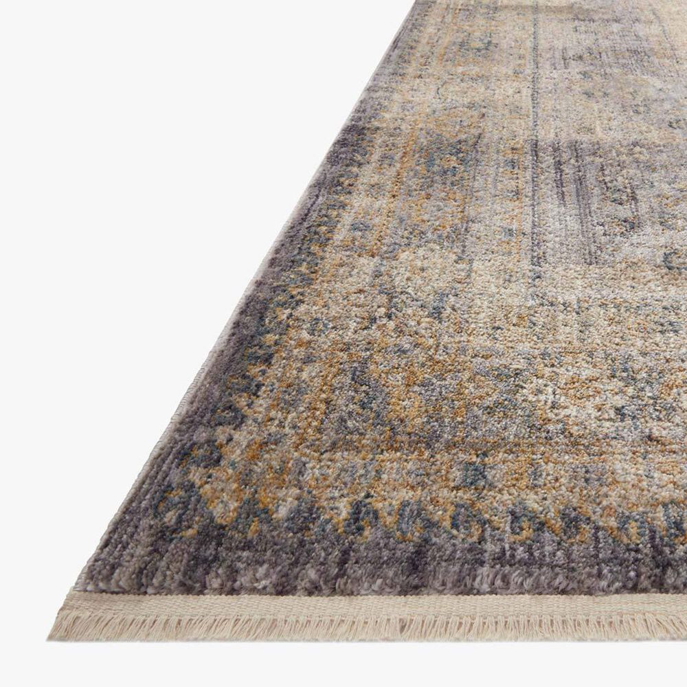 Magnolia Home Janey JAY-02 2&#39;7&quot; x 4&#39; Slate and Gold Area Rug, , large