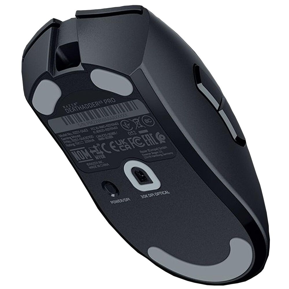 Razer DeathAdder V3 Pro Lightweight Wireless Optical Gaming Mouse in Black, , large