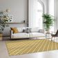 Dalyn Rug Company York 10" x 14" Gold Indoor/Outdoor Area Rug, , large