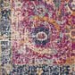 Surya Harput HAP-1013 6"7" Square Garnet, Blue and Teal Area Rug, , large