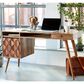 Moe"s Home Collection O2 Sheesham Wood Desk in Natural, , large