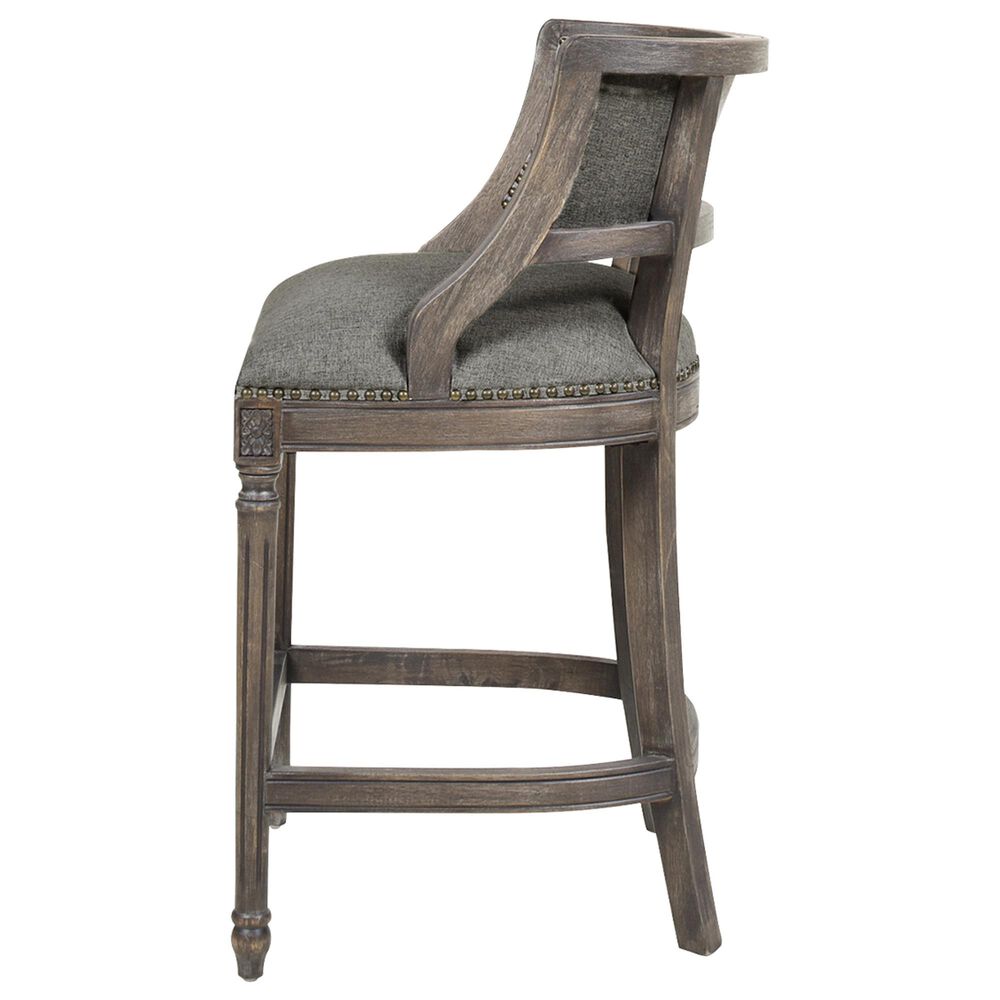 Jennifer Taylor Home Paris 26&quot; Counter Stool in Dark Heathered Grey, , large