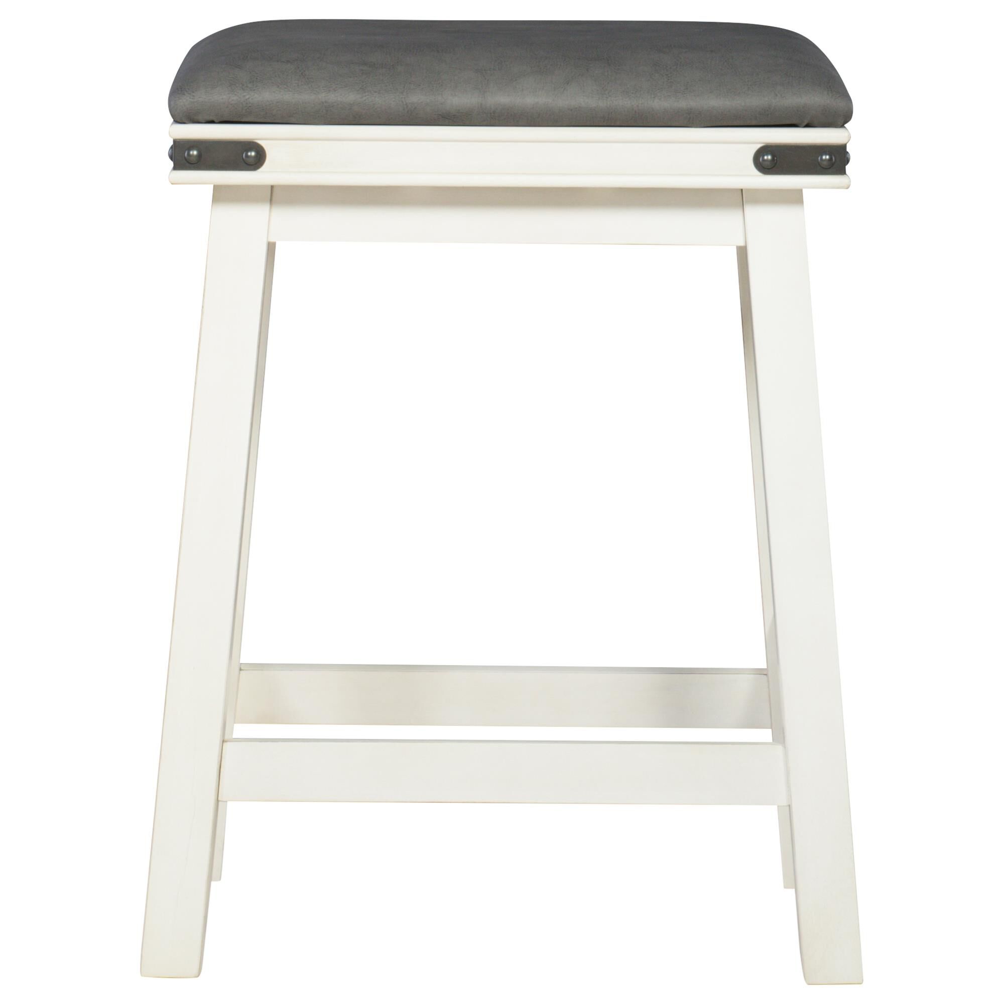 Parkerville Furniture Line Milligan Counter Stool with Grey Seat