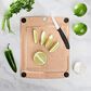 Epicurean 11.5" x 9" All-In-One Cutting Board with Non-Slip in Natural, , large