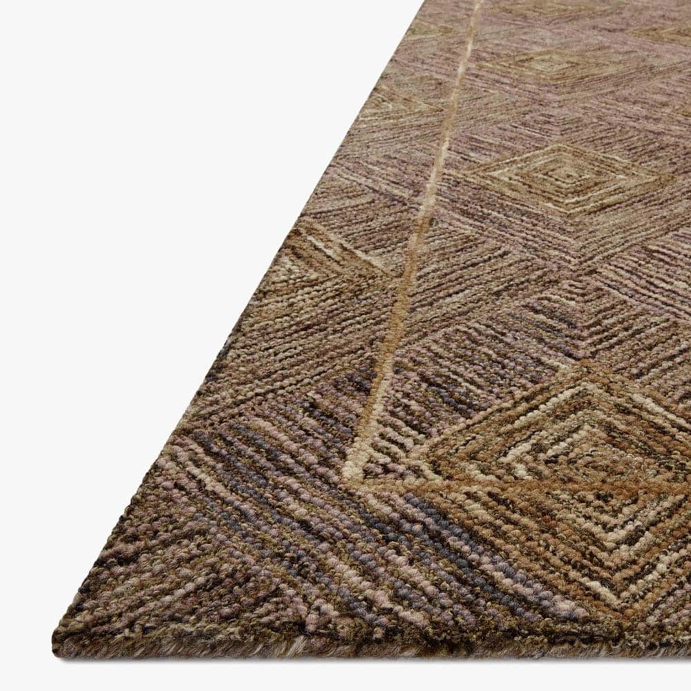 Loloi II Varena 2&#39;3&quot; x 3&#39;9&quot; Plum and Gold Area Rug, , large